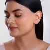 Silver Thria Ear Piercings