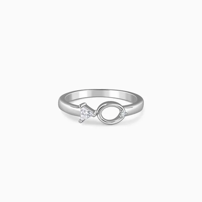 Silver Timeless Glam Ring