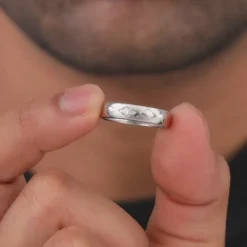 Silver Timeless Ring For Him