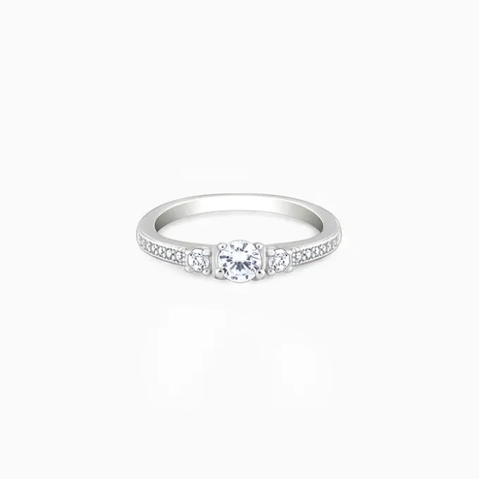Silver Trilogy of Love Ring
