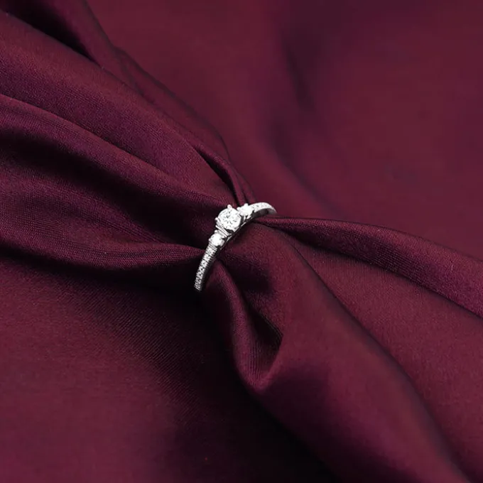 Silver Trilogy of Love Ring