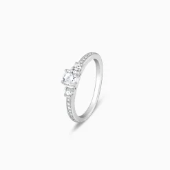 Silver Trilogy of Love Ring