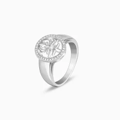 Silver Trishul Ring For Him