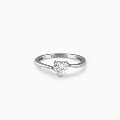 Silver Twilight Love Ring
