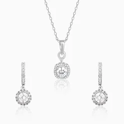 Silver Twilight Solitaire Set