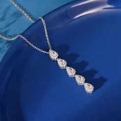 Silver Twilight Sparkle Pendant with Link Chain