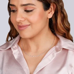 Silver Twisted Treasure Chain for Her