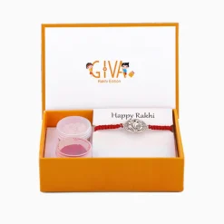 Silver Ucchishta Ganapati Rakhi