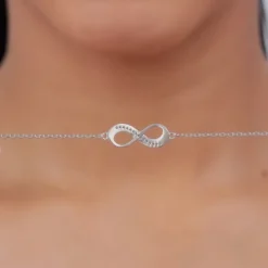 Silver Unbreakable Bond Infinity Bracelet