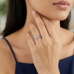 Silver Unending Love Ring