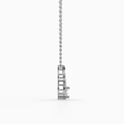 Silver Unique Infinity Pendant With Link Chain