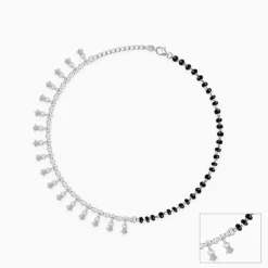 Silver Unique Vibe Anklet