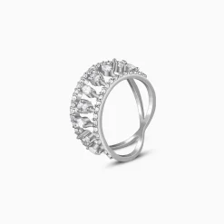 Silver Uptown Funk Ring