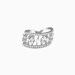 Silver Uptown Funk Ring