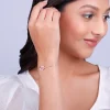 Silver Valentine Bracelet
