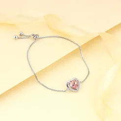 Silver Valentine Bracelet
