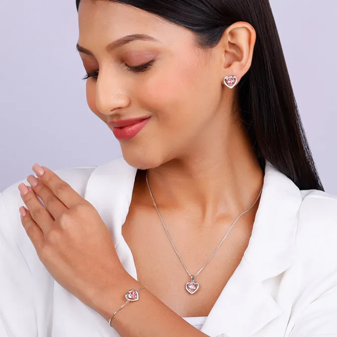 Silver Valentine Set of Three