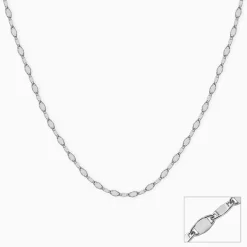 Silver Valentino Sparkle Chain