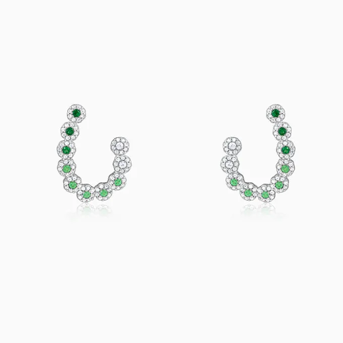 Silver Verde Muse Earrings