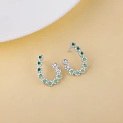 Silver Verde Muse Earrings