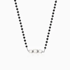 Silver Vihana Pearl Mangalsutra