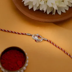 Silver Vinayaka Rakhi