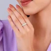 Silver Wavesome Ring