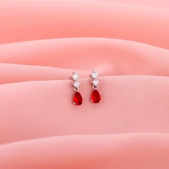Silver We Fell in Love Earrings