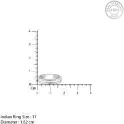 Silver Wisdom Ring For Him