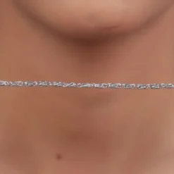 Silver Wow Wheat Chain