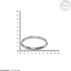 Silver Yash Kada For Him (Size 7.13)