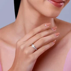 Silver You Are Awesome Ring