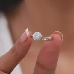 Silver Zircon Epic Glory Ring