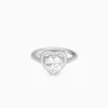 Silver Zircon Heart's Desire Ring