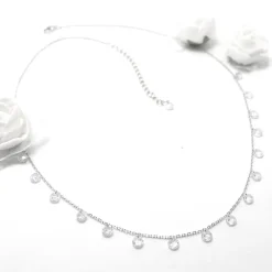 Silver Zircon Queens Set