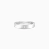 Silver Zircon True Love Ring