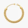 Street Signal Gold Plated Bracelet