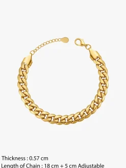 Street Signal Gold Plated Bracelet