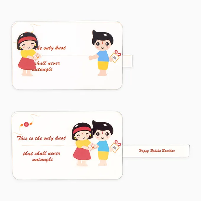The Bhabhi's Joy Lumba Rakhi Set of 2