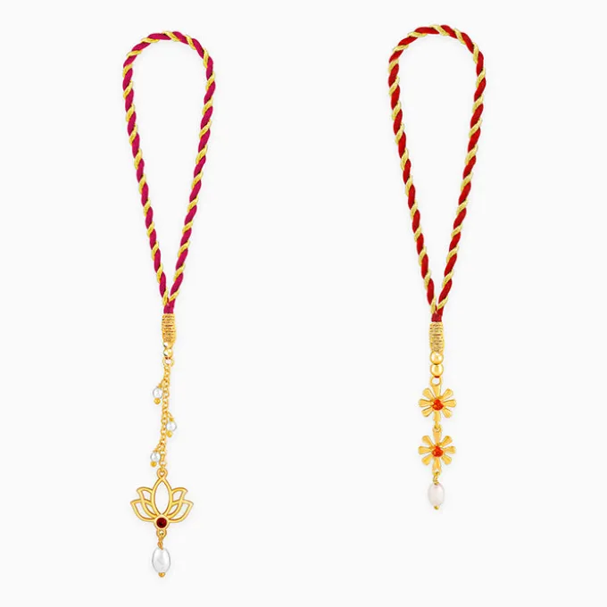 The Bhabhi's Joy Lumba Rakhi Set of 2