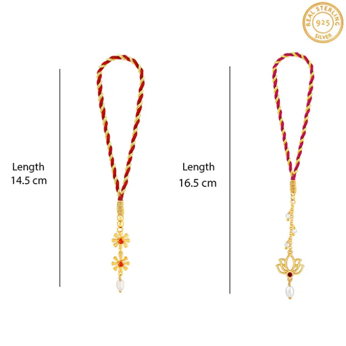 The Bhabhi's Joy Lumba Rakhi Set of 2
