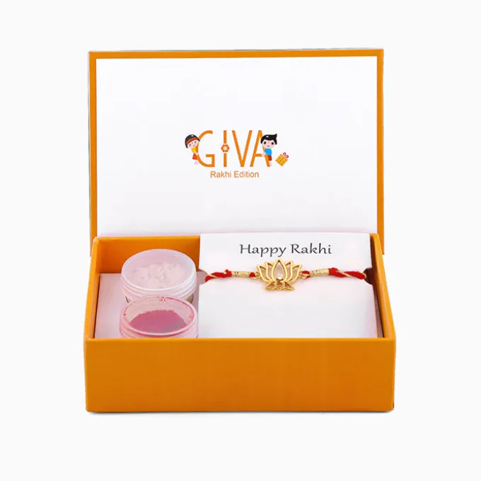 The Exquisite Duo Bhaiya-Bhabhi Rakhi Set of 2