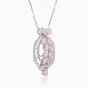 The Pink Periwinkle Pendant