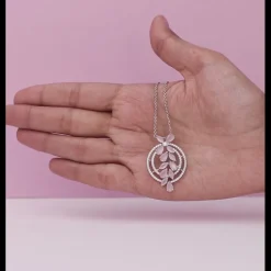 The Pink Periwinkle Pendant