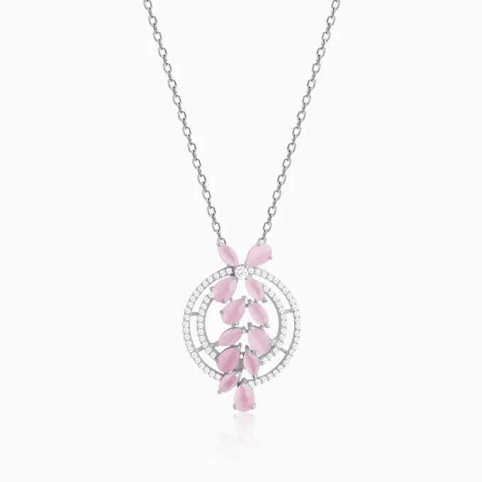 The Pink Periwinkle Pendant