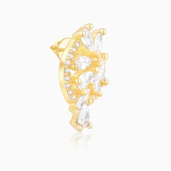 The White Periwinkle Earrings