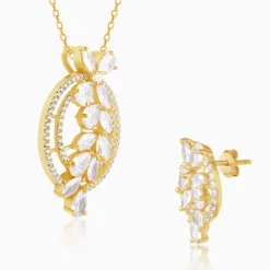 The White Periwinkle Set