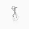 Zircon Twirl Earring